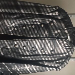 Genelogy black military style jacket